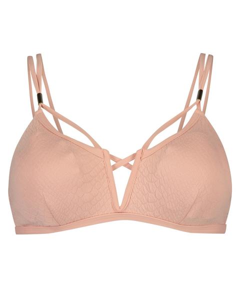 Hunkemöller Top De Bikini Corto Vixen Vee Rosa