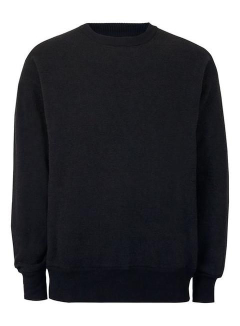 Black Fleece Jumper