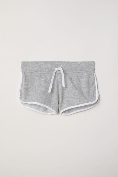 H & M - Shorts In Felpa - Grigio