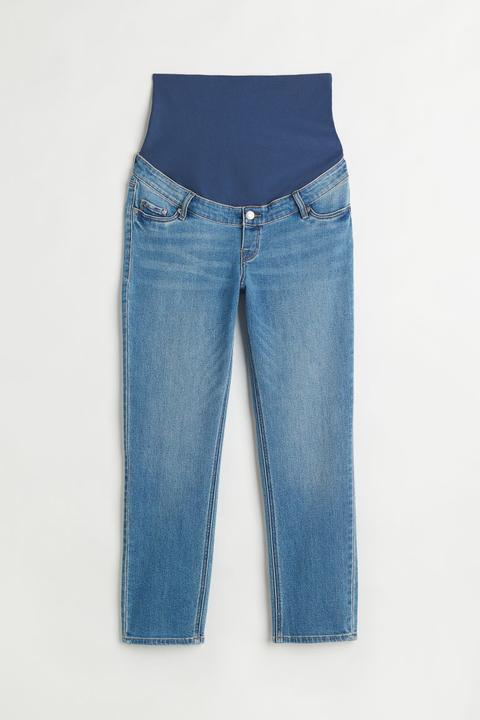 Mama Vintage Straight Jeans - Azul