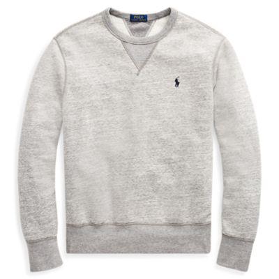 ralph lauren cotton blend fleece sweatshirt