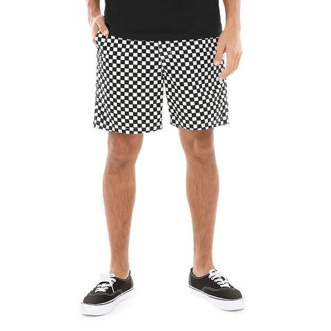 Vans Pantalón Corto Range 46 Cm (checkerboard) Hombre Negro