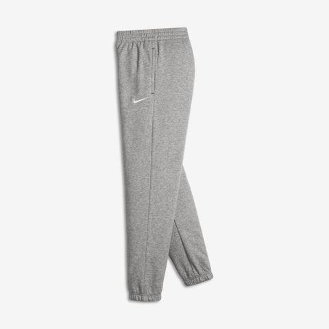 Pantaloni Da Tuta Nike Brushed-fleece Cuffed - (8a-15a) Ragazzo - Grigio