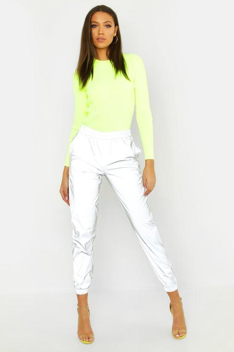 boohoo white joggers