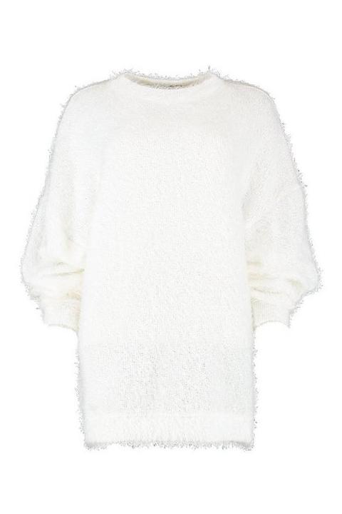 womens oversized fluffy jumper