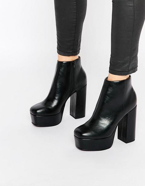 Botines De Plataforma Ellen De Asos