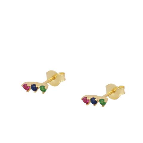 Pendientes Koro Colour Gold