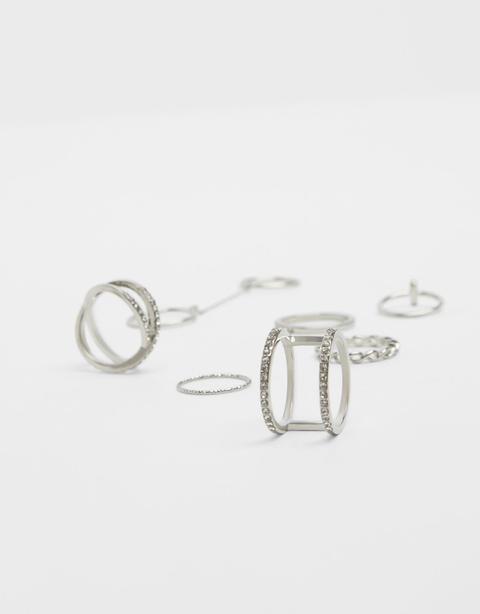 Set Anillos Finos