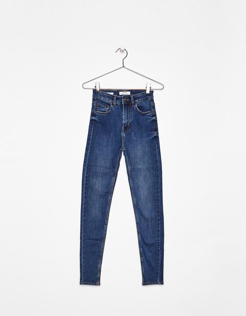 Jeans Skinny High Rise