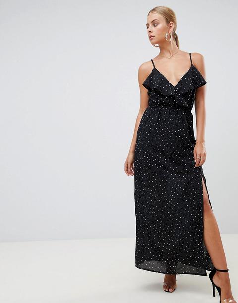 split leg maxi dress