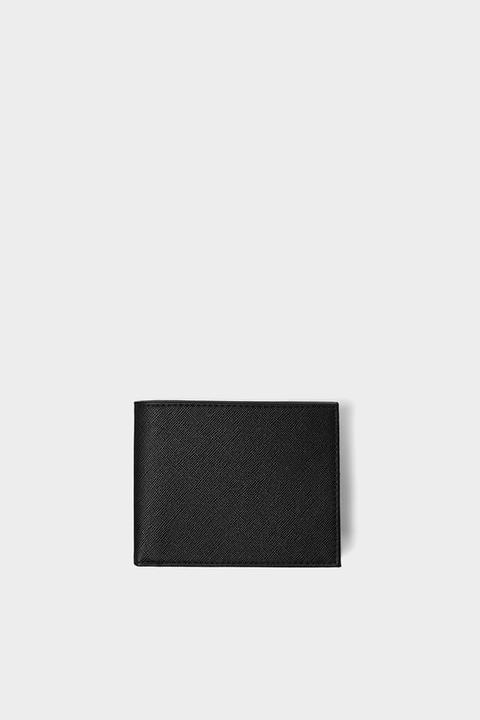 Cartera Negra Saffiano