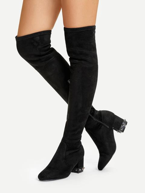 thigh high boots shein