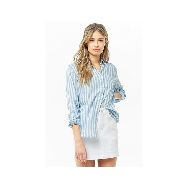 blue tops forever 21