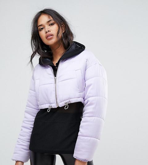 Missguided Exclusive Padded Cropped Jacket