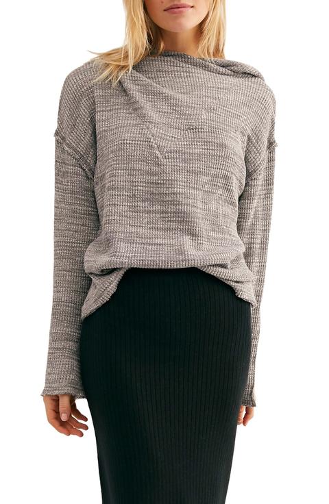 Endless Summer By Free People Hooded Knit Top
