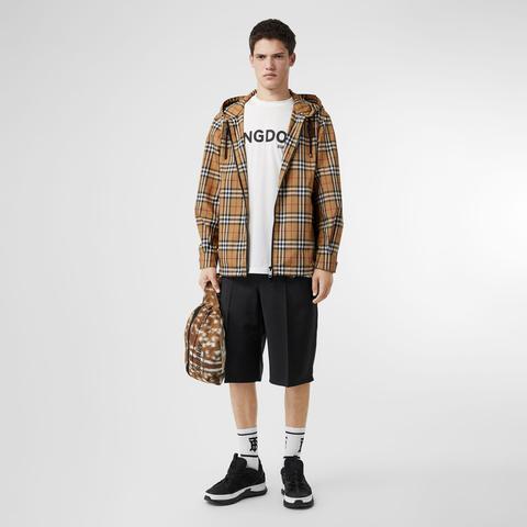 Vintage check lightweight on sale jacket