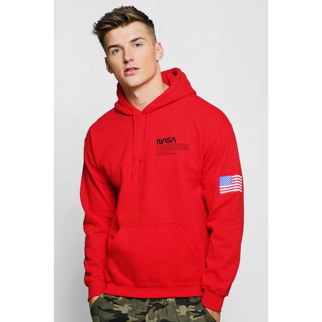 red nasa jumper