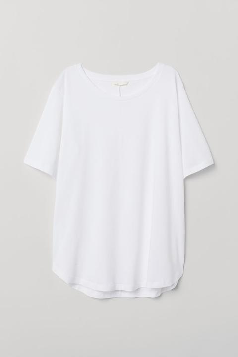 H & M - T-shirt - Bianco