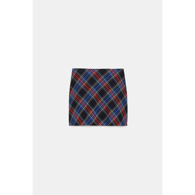 Minigonna A Quadri from Zara on 21 Buttons