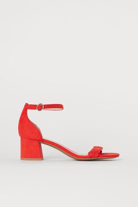 Sandales - Rouge