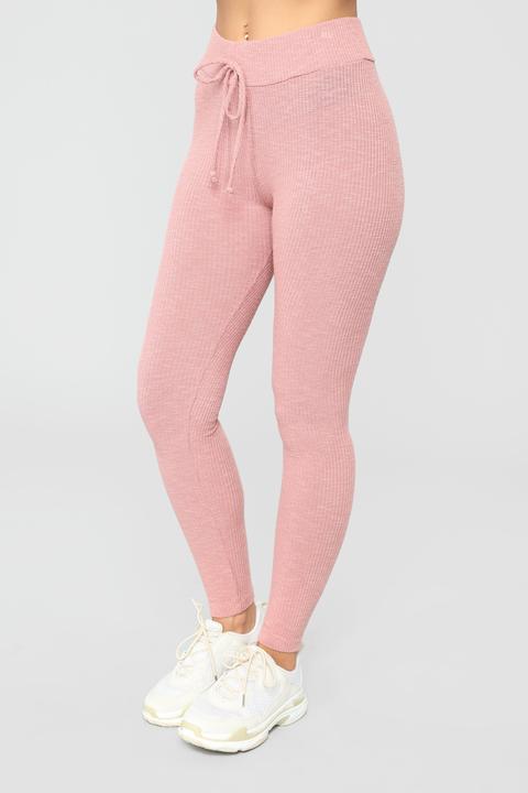 Wanderlust Leggings - Rose