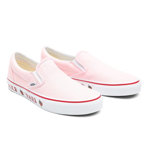 zapatos vans classica mujer rosas