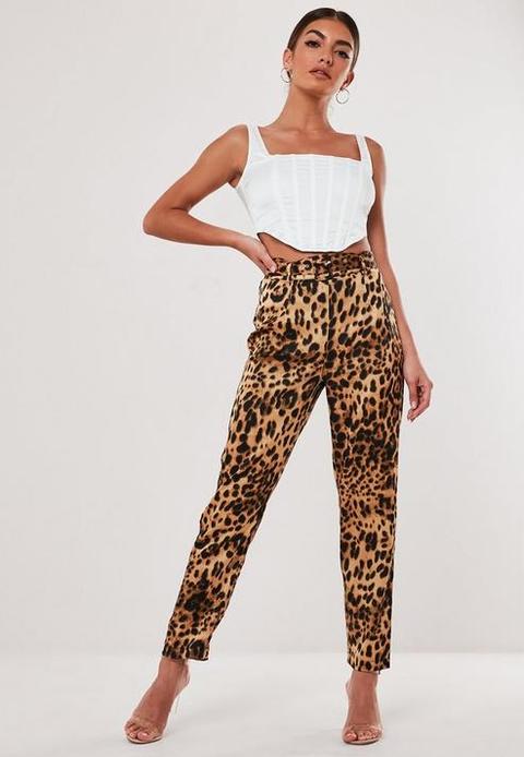 Leopard hotsell print missguided