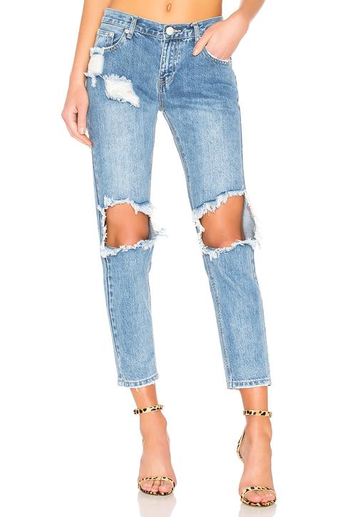 Pantalones Vaqueros De Chica Desgastados Tara
