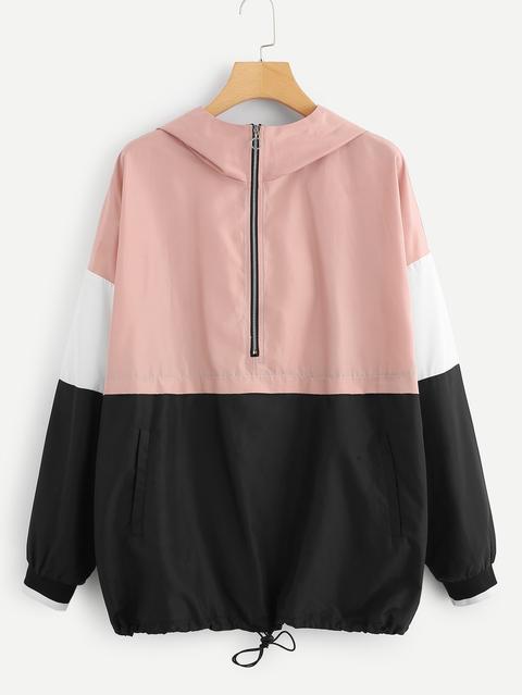 Chubasquero Color Block