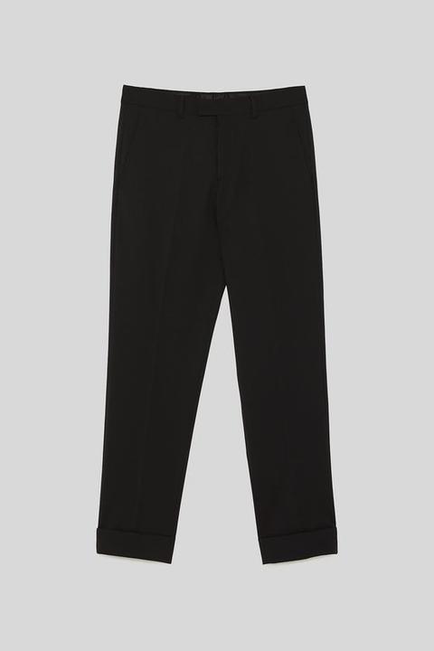 Pantalón Traje Lana Confort