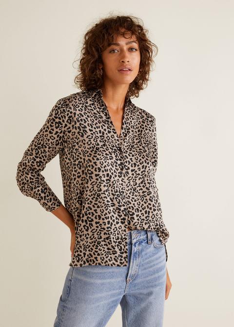 Camisa Estampado Leopardo