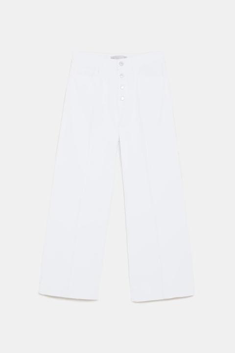 Jeans Z1975 Culotte Botones