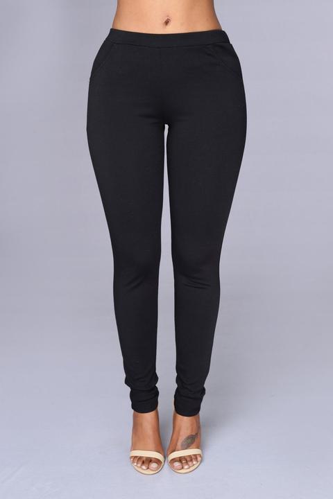 Ultimate Black Leggings - Black