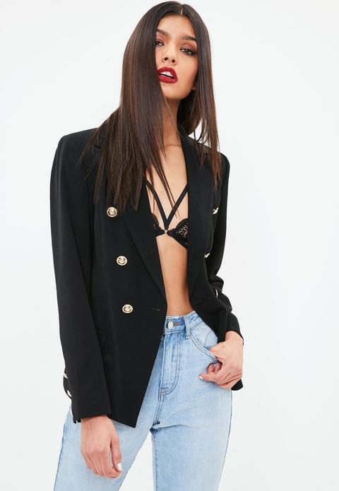 Black Military Jacket