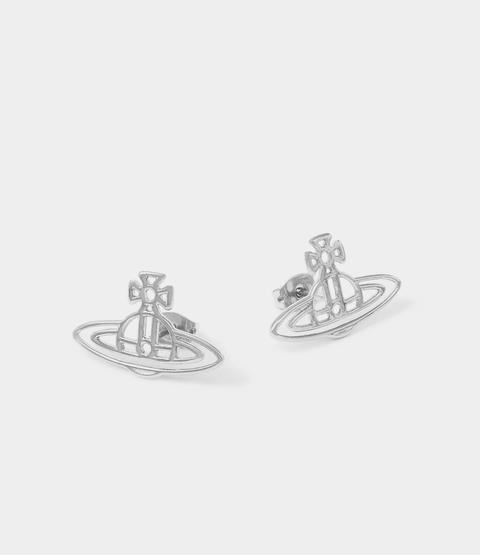 vivienne westwood flat orb earrings