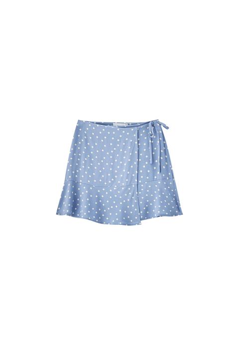 Minifalda Pareo Estampada - 100% Ecoverotm Viscosa