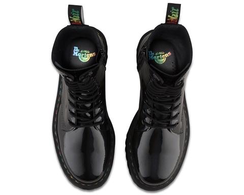 dr martens jadon rainbow