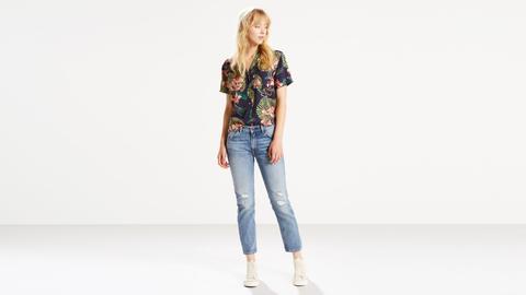 Orange Tab 505c™ Cropped Jeans