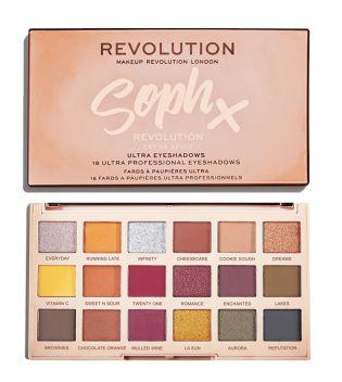 Revolution - Paleta De Sombras Soph X - Extra Spice