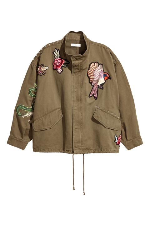 H & M - Giacca Cargo Corta - Verde