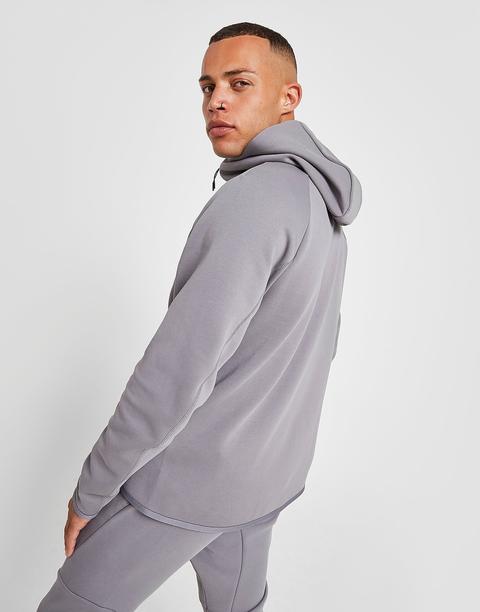 nike windrunner hoodie grey