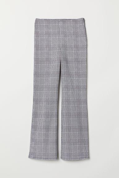 H & M - Pantaloni Alla Caviglia - Bianco