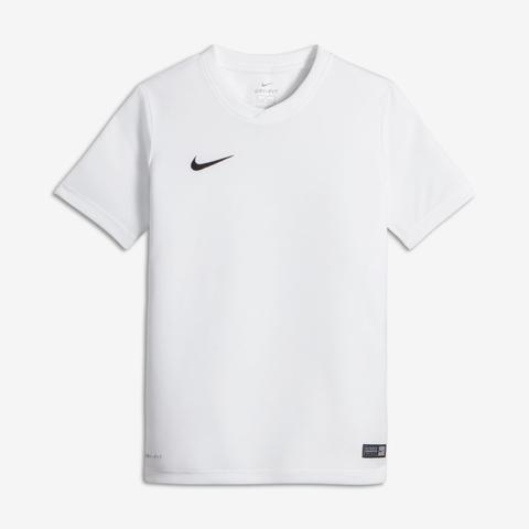 Nike Dri-fit Park Camiseta De Fútbol - Niño/a - Blanco