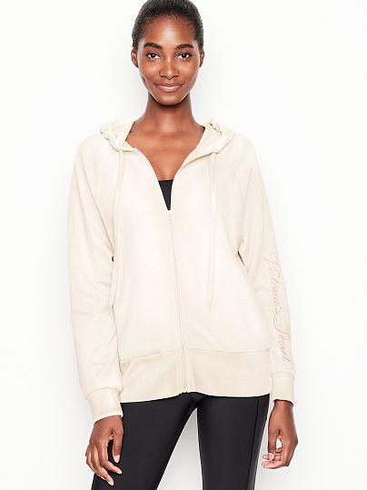 New! Essential Front-zip Sweater