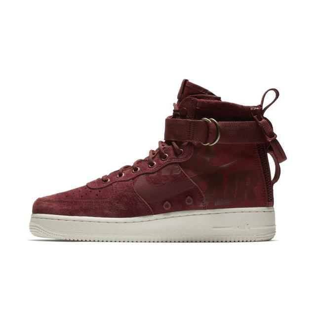 nike sf air force 1 mid red
