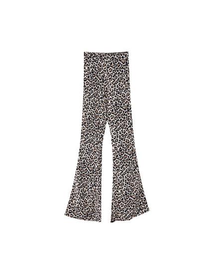 Pantalón Print Leopardo