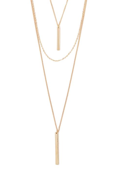 Matchstick Layered Necklace