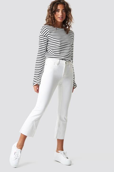 Trumpet Jeans Weiß
