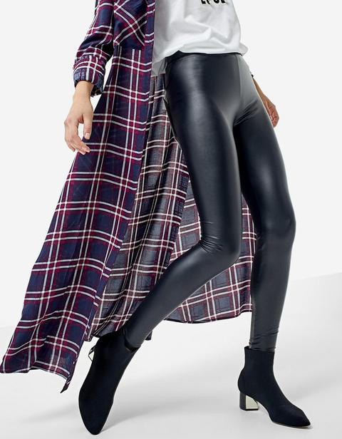 Legging Incerato Nero