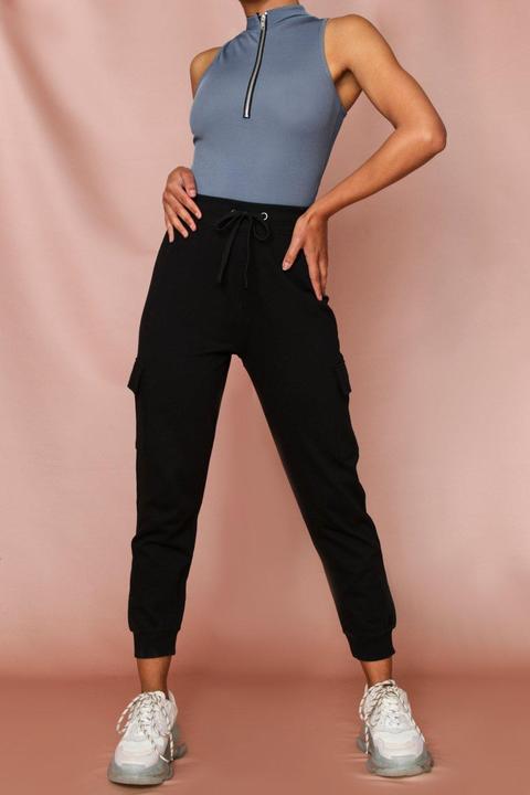 Drawstring Waist Jogging Bottoms